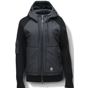 Sweat à capuche pour homme Performance Fermeture éclair sur le devant Tricot hybride Veste à capuche Manches longues Léger Athlétique Décontracté Vêtement d'extérieur - Product Image 3