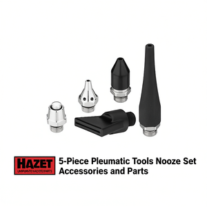 Hazet 5-Piece Pneumatic <b>Tools</b> Nozzle Set Accessories and Parts - Product Image 2