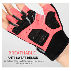 Guantes de ciclismo-Motocicleta Bicicleta de montaña-Guantes de entrenamiento de medio dedo Guante de bicicleta de carretera para hombres y mujeres - Product Image 4
