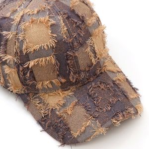 Distressed Dad Hat Washed Cotton Baseball <b>Cap</b> Low Profile <b>Vintage</b> Wholesale Canvas Distressed Baseball <b>Cap</b> - Product Image 3