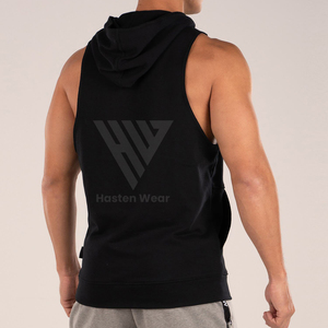 Unique Design <b>Sleeveless</b> Workout <b>Hoodies</b> For Stylish Fashionable Athletic Wear Modern Soft Lightweight Workout <b>Hoodies</b> - Product Image 6