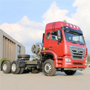 Camion lourd Sinotruk Hohan ZZ4255 avec suspension pneumatique, siège conducteur, moteur Weichai diesel automatique - Tête de camion 6x4 à vendre au Ghana, conduite à gauche - Product Image 1