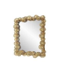 Miroir mural de forme irrégulière en laiton moderne, best-seller, durable, décoration de salle de bain à domicile - Product Image 1