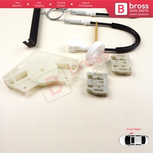 Kit de réparation de lève-vitre électrique BWR546, porte avant droite pour Octavia MK1 1U 1U2 1U5 2001-2010 4/5 portes Facelift 1U0837462B - Product Image 4