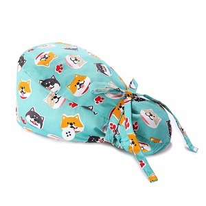 Nouveaux casquettes d'allaitement médical unisexe chapeaux de gommage 100% épais coton chapeaux chirurgicaux Premium laboratoire pharmacie travail Skullcaps casquettes de dentiste - Product Image 3