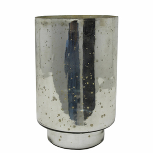 Dessus de table en verre design moderne support décoratif ouragans pour la maison argent antique fini avec décoration d'hôtel - Product Image 6