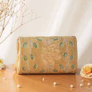 Sac à perles multicolores avec poignée, sac à main, sac à main décontracté, artisanat indien, fait à la main, sac baguette, - Product Image 6