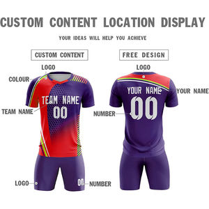 Conjunto de uniformes de fútbol sublimados de poliéster 100% de Sialkot Pakistán chándal de fútbol ropa de fútbol - Product Image 5