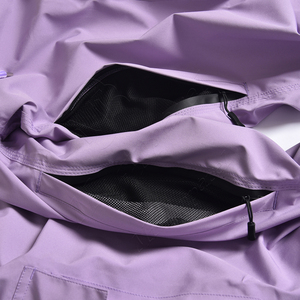 2025 gros personnalisé unisexe Baggy pantalon décontracté surdimensionné ample grande taille pantalon respirant Ski ensemble fermeture éclair coupe-vent - Product Image 5