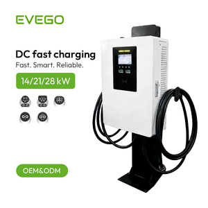 Chargeur de voiture électrique DC 21 kW, entrée 240 V <span class=keywords><strong>monophasé</strong></span>, station de charge rapide pour véhicules électriques, station de charge DC extérieure étanche - Product Image 4