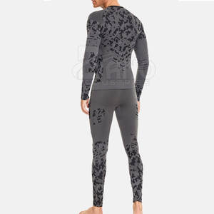 Respirant sur mesure Compression Suit Gym Fitness Meilleure vente Hommes Compression Suit En BAS quantité minimale de commande - Product Image 6