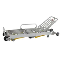Chariot pliant en alliage d'aluminium SY-K012, idéal pour les opérations d'ambulance, de premiers secours et de sauvetage