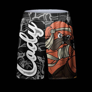 กางเกงว่ายน้ำขาสั้นสำหรับผู้ชายกางเกงขาสั้นชายหาดทำจากโพลีเอสเตอร์แบบลำลองฤดูร้อน - Product Image 2