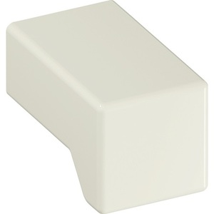 HEWI 547.15B Pure White Matt Plastic Furniture Knob 99% Pure Cabinet Organizer - Product Image 1