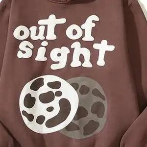 Top des tendances Puff Printing Hoodies sur mesure léger facile à porter respirant Puff Printing sweats à capuche pour hommes avec le meilleur matériau - Product Image 5