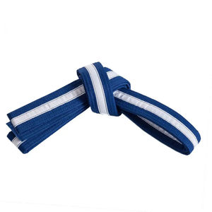 Ceintures de karaté unisexes de haute qualité fabriquées au Pakistan, respirantes, à séchage rapide, en spandex/polyester, nouveau style, prix de gros bas - Product Image 1