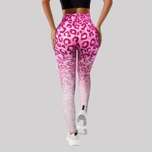 Nouveaux leggings de sport et de course à pied pour femmes, vente en gros personnalisée, leggings de sublimation sans couture, taille haute, leggings de fitness - Product Image 2
