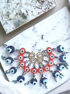 Porte-clés avec perle anti-mal - Product Image 3