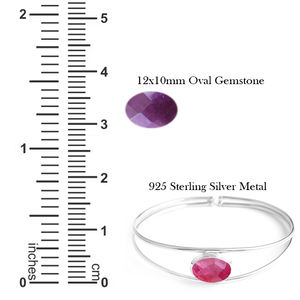 Bracelet réglable en argent Sterling 925 avec facettes arc-en-ciel pierre de lune collier réglage forme ovale or pierres précieuses bijoux cadeau femmes - Product Image 3