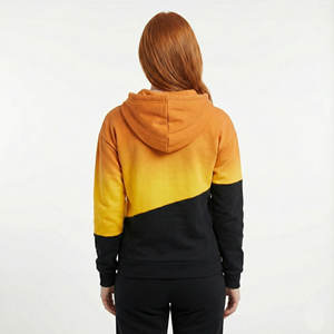 Sweat-shirts à capuche pour femmes tendance, couleur contrastée, streetwear, épaules tombantes, design personnalisé, prix de gros en vrac, sweat-shirts à capuche - Product Image 3