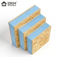 Panneau sandwich isolé OSB XPS pour une intégrité structurelle durable, solutions de construction résidentielles et commerciales durables, conforme à la réglementation REACH