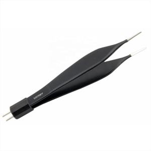 Pinzas bipolares Satinsky de 20cm, instrumentos antiadherentes reutilizables de acero inoxidable, fuente de alimentación Manual de ajuste americano - Product Image 4