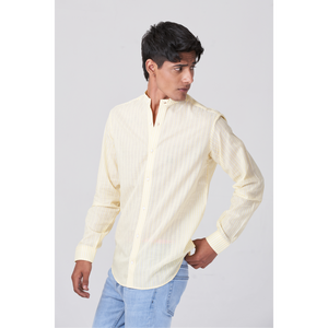 Camisa Classique Casual para Hombre Crema - Product Image 6