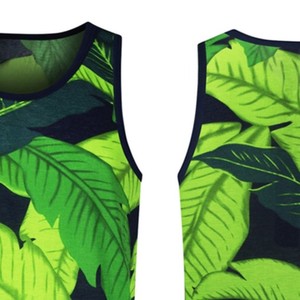 Camiseta sin mangas de sublimación para hombre de alta calidad, el mejor diseño de talla grande, la última moda, precio razonable - Product Image 6