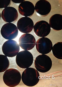 Botón Natural de Color para Prendas de Vestir, Botón Redondo de Cuerno de Búfalo Natural de la Mejor Calidad - Product Image 2