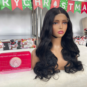 Pelucas de Cabello Humano Vietnamita Cyhair con Cierre de Ondas Corporales de 22 Pulgadas, Color Natural, Doble Trama, Gran Venta para Mujeres Negras - Product Image 5