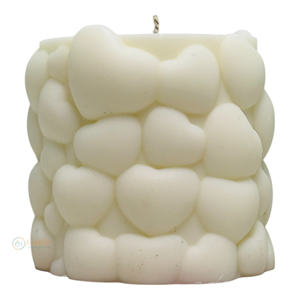 Romantic Heart <b>Novelty</b> Soy Wax <b>Candle</b> Handmade for Halloween Home Decoration Holidays Birthdays Easter Christmas Bars - Product Image 4