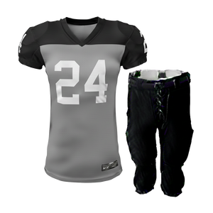 Maillot de football américain officiel pour match de ligue adulte, uniforme de match, jersey en polyester 235GSM, vêtements de sport - Product Image 1