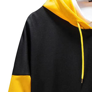 Sweat-shirt à capuche pour homme, hiver, manches longues, en molleton doux mélangé, avec cordons de serrage et poche kangourou, MOQ 2 pièces - Product Image 4