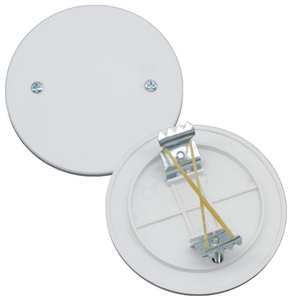 Coperchio con Graffe per Cassetta da Incasso Rotonda 65 mm - Product Image 1
