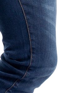 กางเกงยีนส์ทรงสลิมฟิตสำหรับผู้ชายกางเกงผ้าซักสีดำสีน้ำเงิน2025โลโก้ที่กำหนดเองออนไลน์ - Product Image 2