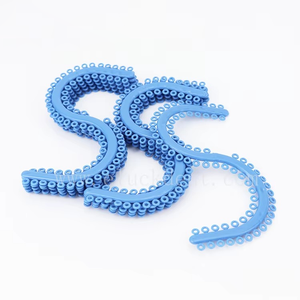 Disposable <b>Orthodontic</b> Separators for Dental Clinics Braces Spacer Rubber <b>Elastic</b> Rings - Product Image 1