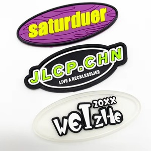 Parches de PVC de Goma Impresos, Resistentes al Agua, con Logotipo en Relieve 3D, Personalizados, Coloridos, con Formas Personalizadas para Prendas - Product Image 4