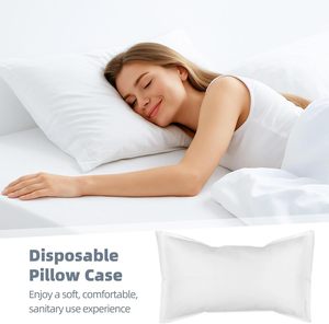 100pcs disposable Beauty salon sheets non-woven <b>massage</b> bedside <b>pillow</b> cover - Product Image 4