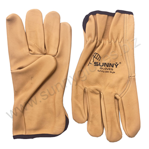 ถุงมือหนังวัว,ถุงมือทำงานทนทานแบบคลาสสิก - Product Image 5