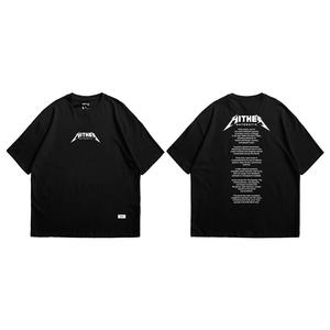 เสื้อยืดผู้ชายผ้าฝ้าย 100% ระบายอากาศได้ดี สีพื้น ทรงปกติ น้ำหนัก 180 กรัม พิมพ์โลโก้ตามสั่ง สำหรับสตรีทแวร์ - Product Image 3