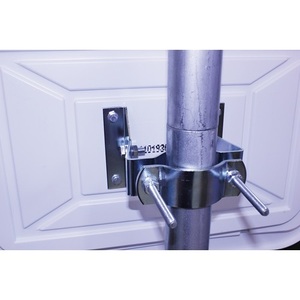 Parking Equipment Red/White 22m DANCOP <b>Plastic</b> Traffic <b>Mirror</b> H600xW800mm - Product Image 3