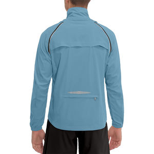 Chaqueta de Running de Secado Rápido para Hombre, Chaqueta de Ciclismo Convertible Cortavientos con Mangas Extraíbles - Product Image 1