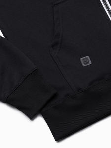 เสื้อฮู้ดดี้โอเวอร์ไซส์สำหรับทุกเพศ ฤดูใบไม้ร่วง ผลิตจากผ้าโพลีเอสเตอร์/คอตตอน ผ้าฟลีซเนื้อนุ่ม พิมพ์ลายได้ตามต้องการ เสื้อหนา สไตล์สตรีทแวร์ รุ่นใหม่ - Product Image 6