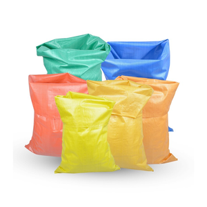 Bolsa tejida de PP transparente personalizable, 50kg, 25kg, 10kg, superficie impresa termosellada para fertilizante de harina de cemento, impresión de plástico - Product Image 5