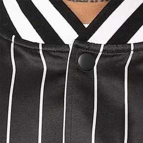 Nouvelle veste de baseball en satin élégante en promotion – Streetwear tendance, imperméable, coupe-vent, réversible, col montant pour homme - Product Image 6