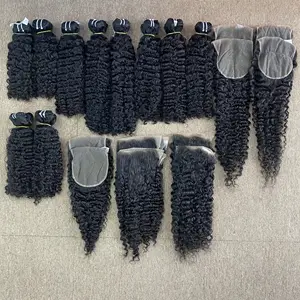 BURMESE TIGHT MIXEDDONORSベトナムバージン安い髪ダブル横糸キューティクル整列髪工場からの卸売