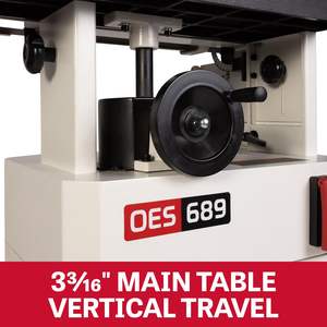 Lijadora de Bordes Oscilante Eléctrica de 1-3/4 HP, 6 x 89 Pulgadas, 115/230 V, 1 Fase - Product Image 4