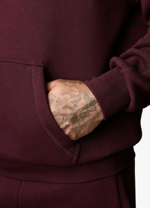 Venta al por mayor de gran tamaño de lana con capucha chándal Boxy Fit en blanco Unisex sudaderas traje Streetwear sudaderas con capucha para los hombres chándal - Product Image 6