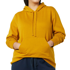 Mid Weight Trendy Outfit Sudadera con capucha de calidad superior para mujer Venta en línea Diseño de demanda del cliente Sudadera con capucha para mujer - Product Image 4