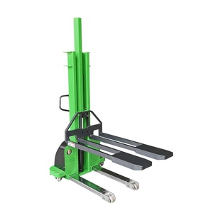 מרים Stacker מזלג הרם יד מלגזה מעליות כוח חשמלי ידני משאית כלכלי מיני נייד מופעל שקע מזרן מחיר